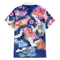 Hawaiian and Japanese Culture Together Hawaiian Shirt Hawaiian Archipelago Shape Sea Animals LT03 - Polynesian Pride