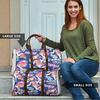 Hawaiian and Japanese Culture Together Travel Bag Hawaiian Archipelago Shape Sea Animals LT03 - Polynesian Pride