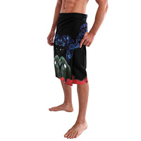 New Zealand Maori Matariki Lavalava Hongi Tui Bird Pohutukawa and Polynesia Tribal LT03 - Polynesian Pride