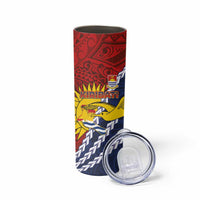 Kiribati Independence Day Skinny Tumbler Polynesian and Melanesian Art Tattoo LT03 - Polynesian Pride
