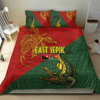 Sepik River Crocodile & Arts Festival Bedding Set Bird-of-paradise Melanesian Tattoo LT03 - Polynesian Pride