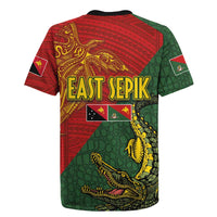 Sepik River Crocodile & Arts Festival Rugby Jersey Bird-of-paradise Melanesian Tattoo LT03 - Polynesian Pride