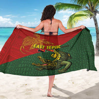 Sepik River Crocodile & Arts Festival Sarong Bird-of-paradise Melanesian Tattoo LT03 - Polynesian Pride