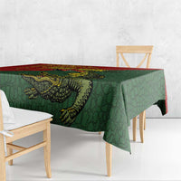 Sepik River Crocodile & Arts Festival Tablecloth Bird-of-paradise Melanesian Tattoo LT03 - Polynesian Pride
