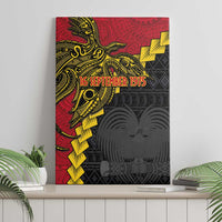 Papua New Guinea Independence Day Canvas Wall Art Bird-of-paradise Melanesian Tattoo LT03 - Polynesian Pride