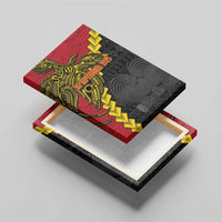 Papua New Guinea Independence Day Canvas Wall Art Bird-of-paradise Melanesian Tattoo LT03 - Polynesian Pride