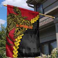 Papua New Guinea Independence Day Garden Flag Bird-of-paradise Melanesian Tattoo LT03 - Polynesian Pride
