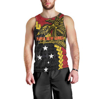 Papua New Guinea Independence Day Men Tank Top Bird-of-paradise Melanesian Tattoo LT03 - Polynesian Pride