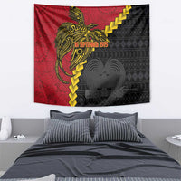 Papua New Guinea Independence Day Tapestry Bird-of-paradise Melanesian Tattoo LT03 - Polynesian Pride