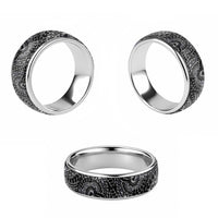 Traditional Polynesian Maori Tattoo Silver Art Classic Ring - Polynesian Pride