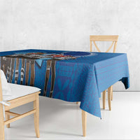 Fiji Rugby Sevens Tablecloth Commemorate Gold Medal - Rio de Janeiro 2016