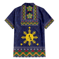 Philippines Merry Christmas Family Matching Mermaid Dress and Hawaiian Shirt Maligayang Pasko with Parol and Xmas Pattern Barong Style