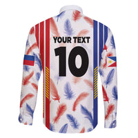 Custom Philippines Champions Football Jersey Family Matching Short Sleeve Bodycon Dress and Hawaiian Shirt LT03 - Polynesian Pride