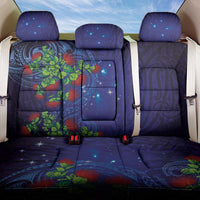 Matariki New Zealand Maori and Pohutukawa Back Car Seat Cover Galaxy Blue Sky Style LT03 One Size Blue - Polynesian Pride