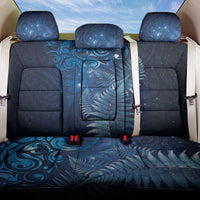 Matariki New Zealand Maori Silver Fern Back Car Seat Cover Galaxy Blue Sky Style LT03 One Size Blue - Polynesian Pride