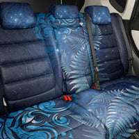 Matariki New Zealand Maori Silver Fern Back Car Seat Cover Galaxy Blue Sky Style LT03 - Polynesian Pride