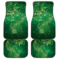 Matariki New Zealand Maori Silver Fern Car Mats Galaxy Green Sky Style LT03 - Polynesian Pride