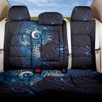 Matariki New Zealand Maori Koru Art Tattoo Back Car Seat Cover New Year Galaxy Blue Sky Style LT03 One Size Blue - Polynesian Pride