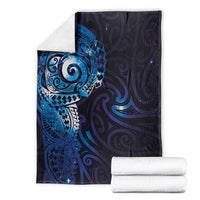 Matariki New Zealand Maori Koru Art Tattoo Blanket New Year Galaxy Blue Sky Style LT03 - Polynesian Pride