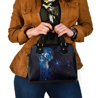 Matariki New Zealand Maori Koru Art Tattoo Shoulder Handbag New Year Galaxy Blue Sky Style LT03 - Polynesian Pride