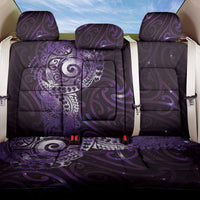 Matariki New Zealand Maori Koru Art Tattoo Back Car Seat Cover New Year Galaxy Purple Sky Style LT03 One Size Purple - Polynesian Pride