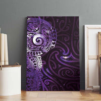 Matariki New Zealand Maori Koru Art Tattoo Canvas Wall Art New Year Galaxy Purple Sky Style LT03 - Polynesian Pride