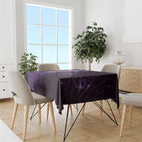 Matariki New Zealand Maori Koru Art Tattoo Tablecloth New Year Galaxy Purple Sky Style LT03 - Polynesian Pride