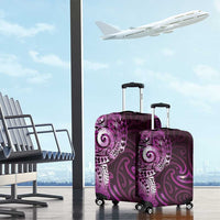 Matariki New Zealand Maori Koru Art Tattoo Luggage Cover New Year Galaxy Pink Sky Style LT03 - Polynesian Pride