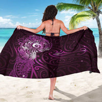 Matariki New Zealand Maori Koru Art Tattoo Sarong New Year Galaxy Pink Sky Style LT03 - Polynesian Pride