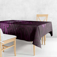 Matariki New Zealand Maori Koru Art Tattoo Tablecloth New Year Galaxy Pink Sky Style LT03 - Polynesian Pride