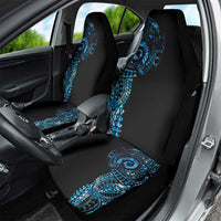 New Zealand Maori Koru Art Traditional Tattoo Car Seat Cover Paua Shell LT03 - Polynesian Pride