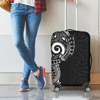 New Zealand Maori Koru Art Traditional Tattoo Luggage Cover Simple Style LT03 - Polynesian Pride