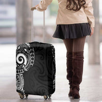 New Zealand Maori Koru Art Traditional Tattoo Luggage Cover Simple Style LT03 - Polynesian Pride