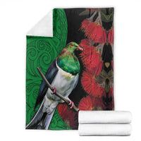 New Zealand Kereru And Pohutukawa Blanket Maori Tribal Tattoo LT03 - Polynesian Pride