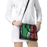 New Zealand Kereru And Pohutukawa Shoulder Handbag Maori Tribal Tattoo LT03 - Polynesian Pride