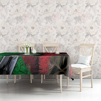 New Zealand Kereru And Pohutukawa Tablecloth Maori Tribal Tattoo LT03 - Polynesian Pride