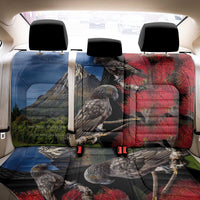 New Zealand Kea And Pohutukawa Back Car Seat Cover With The Mountain Landscape LT03 - Polynesian Pride