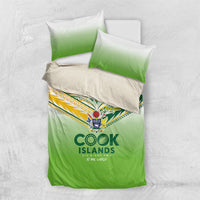 Cook Islands Rugby Bedding Set Six Eight Two to The World - Tatau Tribal Motif LT03 US Twin 172cm x 218cm Multicolor - Polynesian Pride