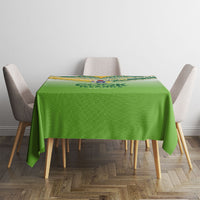 Cook Islands Rugby Tablecloth Six Eight Two to The World - Tatau Tribal Motif LT03 - Polynesian Pride