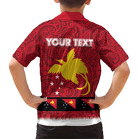 Papua New Guinea Merry Christmas Family Matching Puletasi and Hawaiian Shirt Santa Suit Style With Melanesian Pattern LT03 - Polynesian Pride