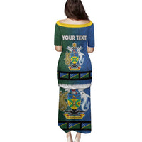 Solomon Islands Merry Christmas Family Matching Puletasi and Hawaiian Shirt Santa Suit Style With Melanesian Pattern LT03 - Polynesian Pride