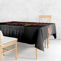Australia and New Zealand ANZAC Day Tablecloth Kangaroo and Kiwi Bird Soldier - Forever in My Thoughts LT03 - Polynesian Pride