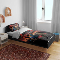 New Zealand ANZAC Day Bedding Set Tui Bird and Kiwi Bird Soldier - Forever in My Thoughts LT03 - Polynesian Pride