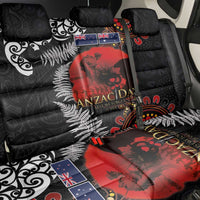 Australia and New Zealand ANZAC Day Back Car Seat Cover Aboriginal and Maori Art Pattern - Gallipoli Lest We Forget LT03 - Polynesian Pride