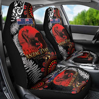 Australia and New Zealand ANZAC Day Car Seat Cover Aboriginal and Maori Art Pattern - Gallipoli Lest We Forget LT03 - Polynesian Pride