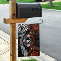Australia and New Zealand Together Garden Flag Aboriginal and Maori Art Tattoo LT03 - Polynesian Pride