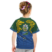 Solomon Islands Kid T Shirt The Guardians-Tribal Crocodile and Shark Melanesian Tattoo LT03 - Polynesian Pride
