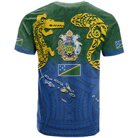 Solomon Islands T Shirt The Guardians-Tribal Crocodile and Shark Melanesian Tattoo LT03 - Polynesian Pride