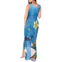Aloha Hawaiian Monk Seal Tank Maxi Dress Polynesian Tattoo The Ocean and Undersea Vibe LT03 - Polynesian Pride