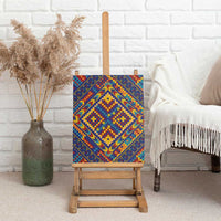 Kolose-Tuvalu Crochet Canvas Wall Art with Polynesian and Pacific Tattoos LT03 - Polynesian Pride